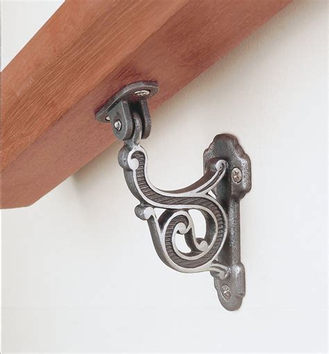 metal hand rail brackets|4' one step handrail brackets.